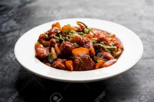 indian chilli chicken dry new